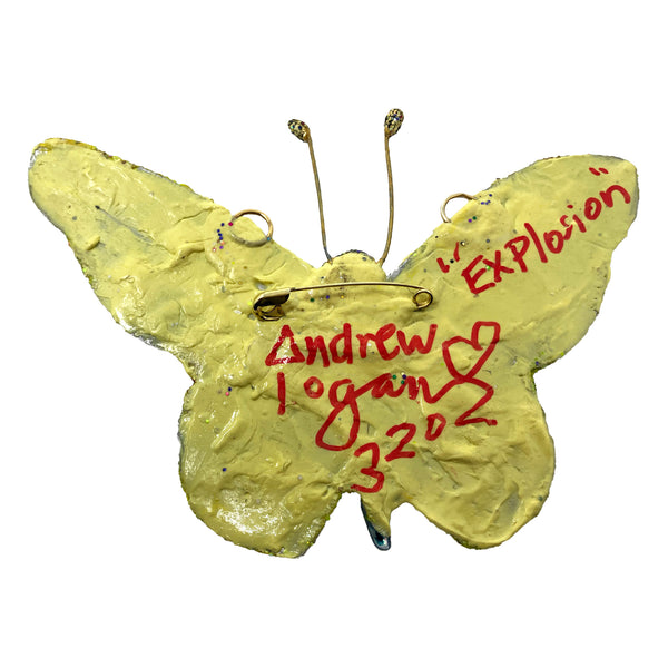 EXPLOSION - THE POLLINATORS, BUTTERFLY BROOCH / NECKLACE, 2023