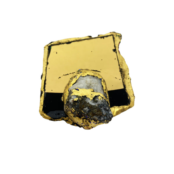 "GOLD ON GOLD ON GOLD" BROOCH, 2023
