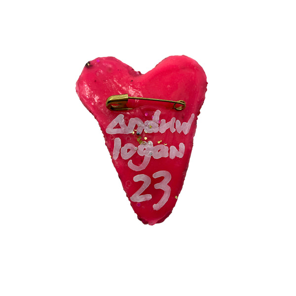 MAGENTA PINK HEART, 2023