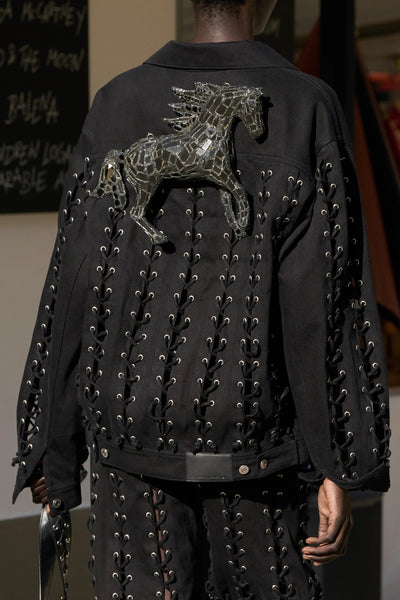 BLACK BEAUTY - HORSE SCULPTURE, 2005