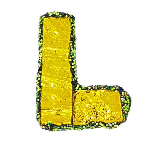 Andrew Logan Letter Brooch