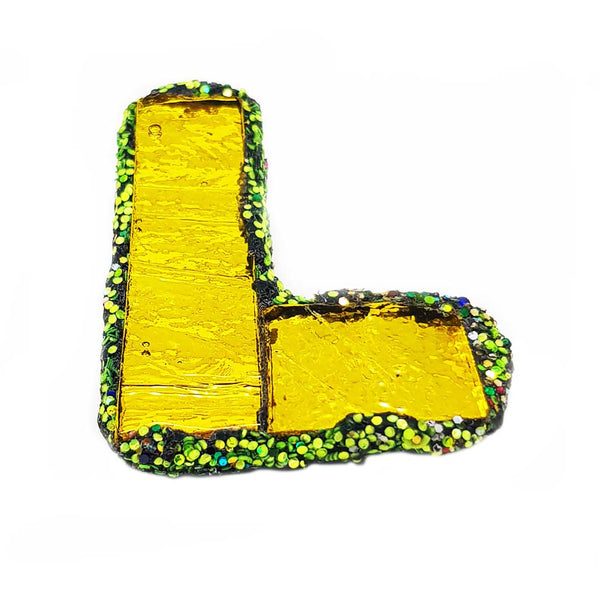 Andrew Logan Letter Brooch