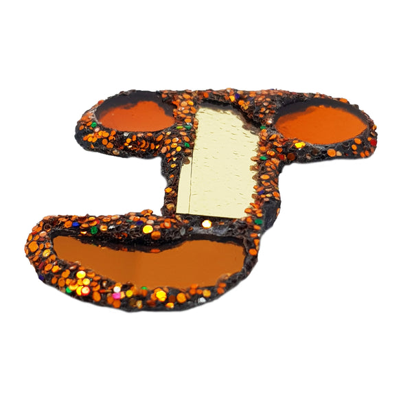 Andrew Logan Letter Brooch