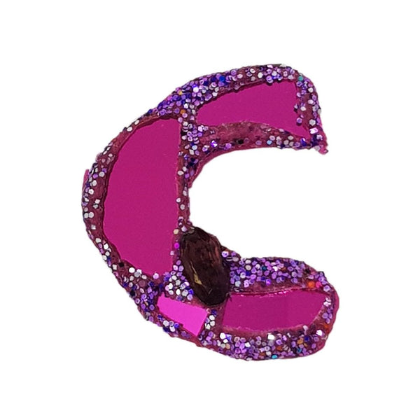 Andrew Logan Letter Brooch