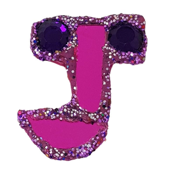 Andrew Logan Letter Brooch