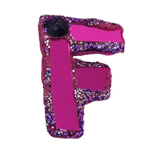 Andrew Logan Letter Brooch