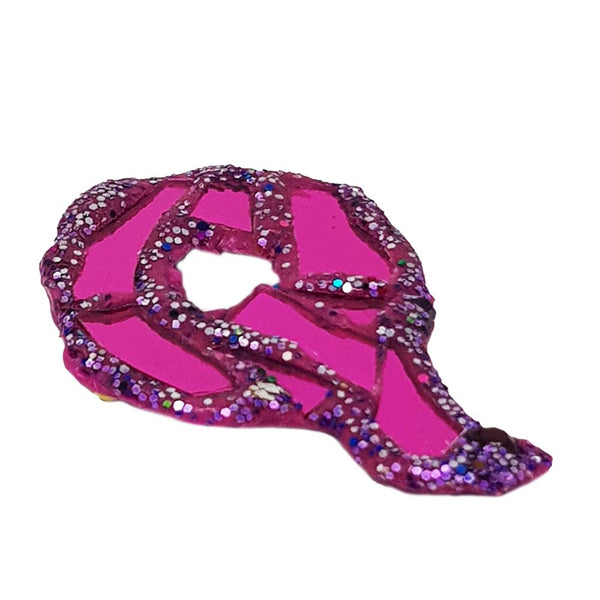 Andrew Logan Letter Brooch