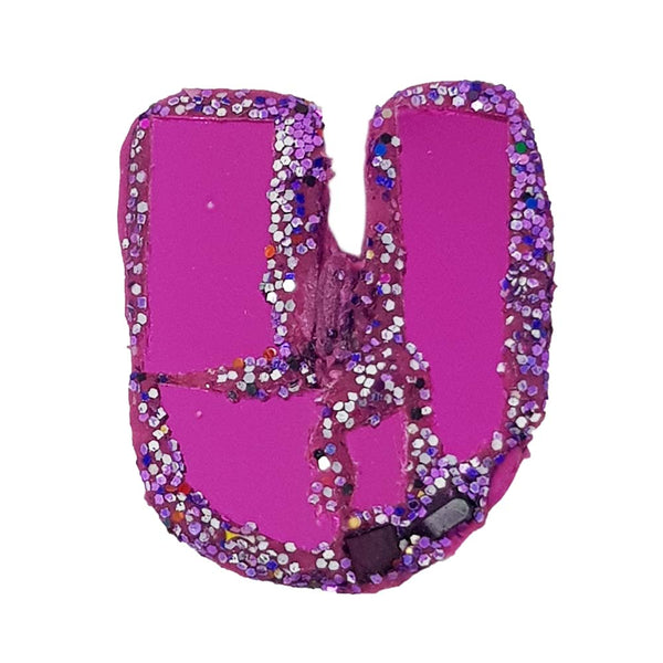 Andrew Logan Letter Brooch