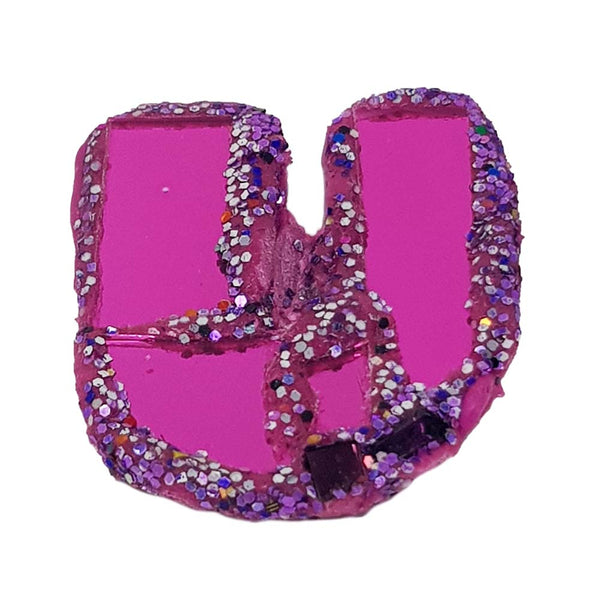 Andrew Logan Letter Brooch