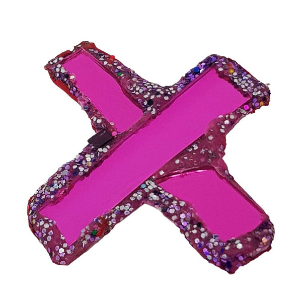 Andrew Logan Letter Brooch