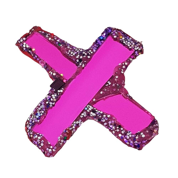 Andrew Logan Letter Brooch