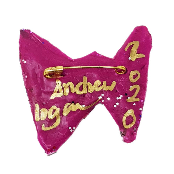 Andrew Logan Letter Brooch