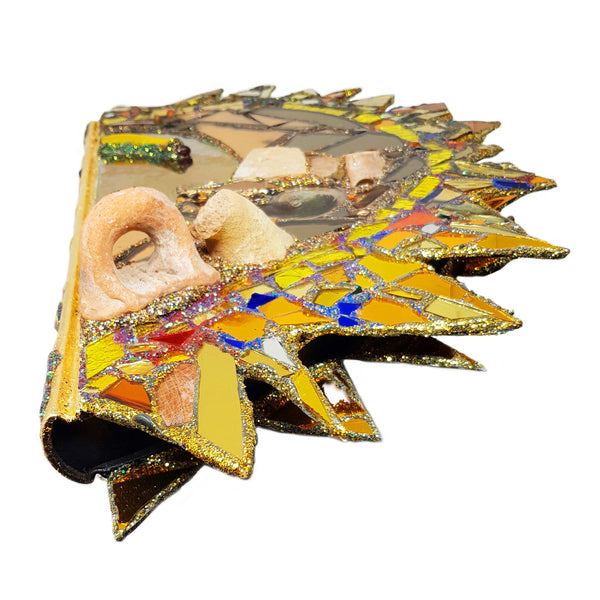 BOOK SCULPTURE - GOLDEN SUN