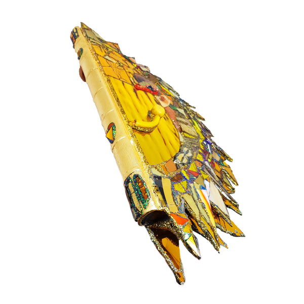 BOOK SCULPTURE - GOLDEN SUN
