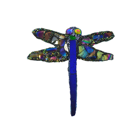 BLUE & PURPLE DRAGONFLY BROOCH - MAY TIME, 2023