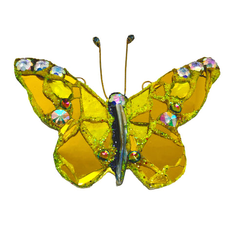 EXPLOSION - THE POLLINATORS, BUTTERFLY BROOCH / NECKLACE, 2023