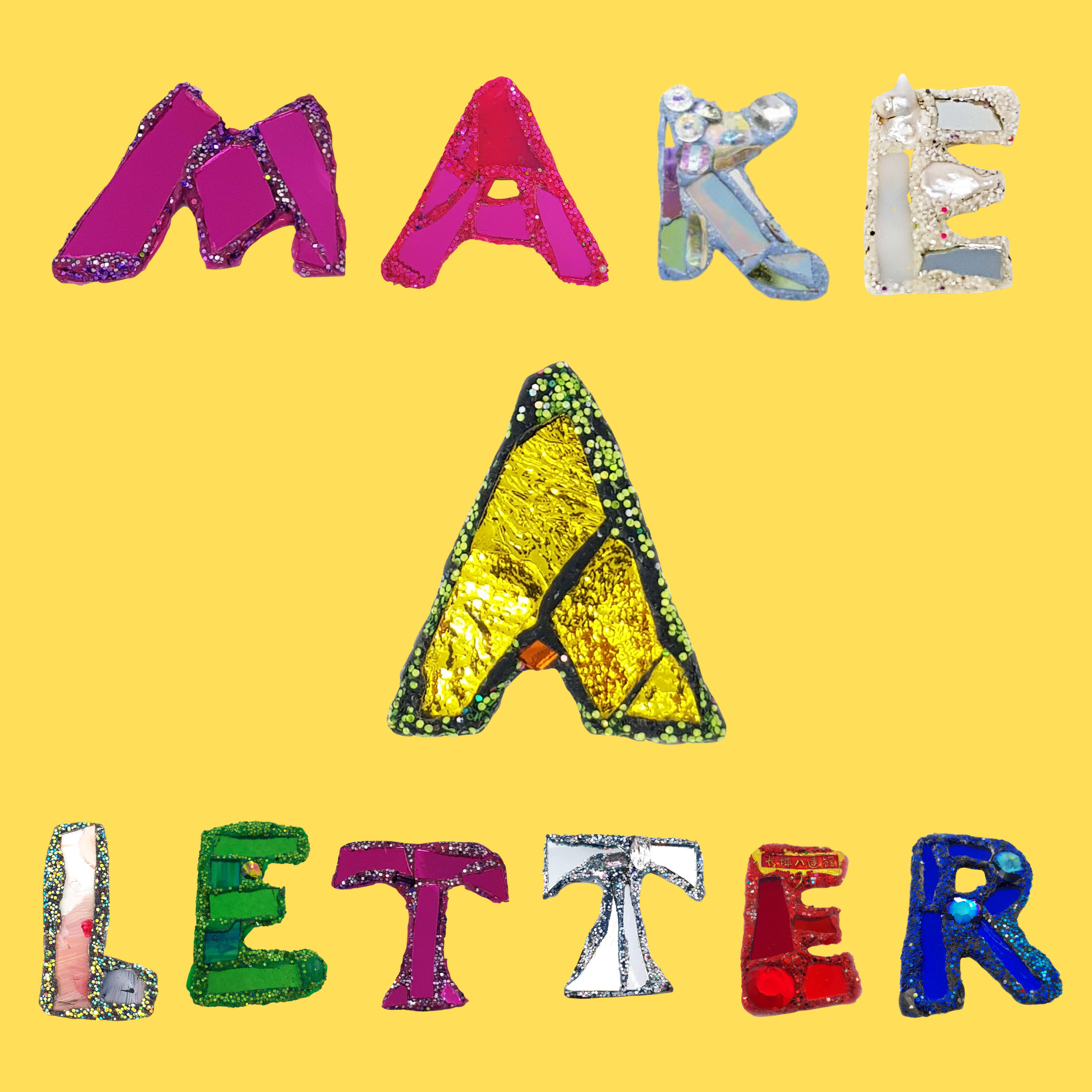 Make a Letter - Wearable Art Workshop with Andrew Logan
