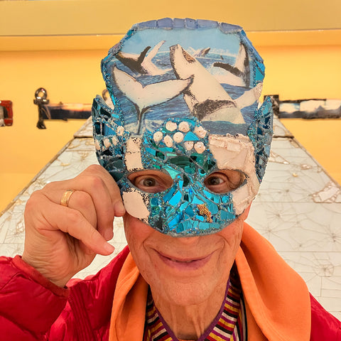 WHALES MASK, 2025