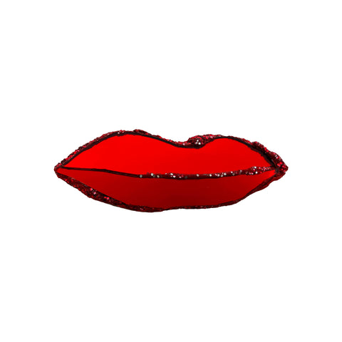 "STELLA" - RED LIPS BROOCH, 2023