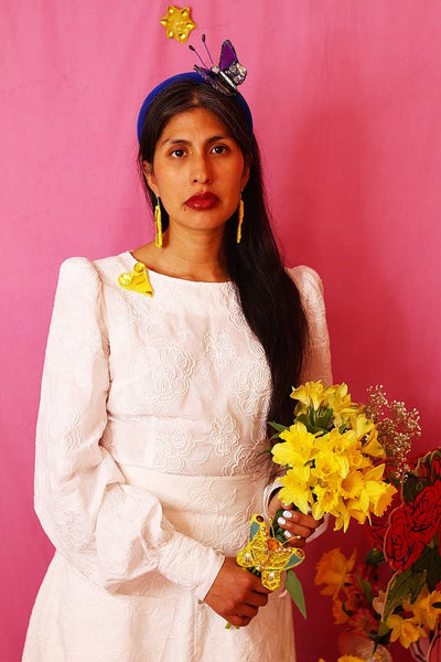 LOVELY LEMON - YELLOW BUTTERFLY BROOCH, 2019
