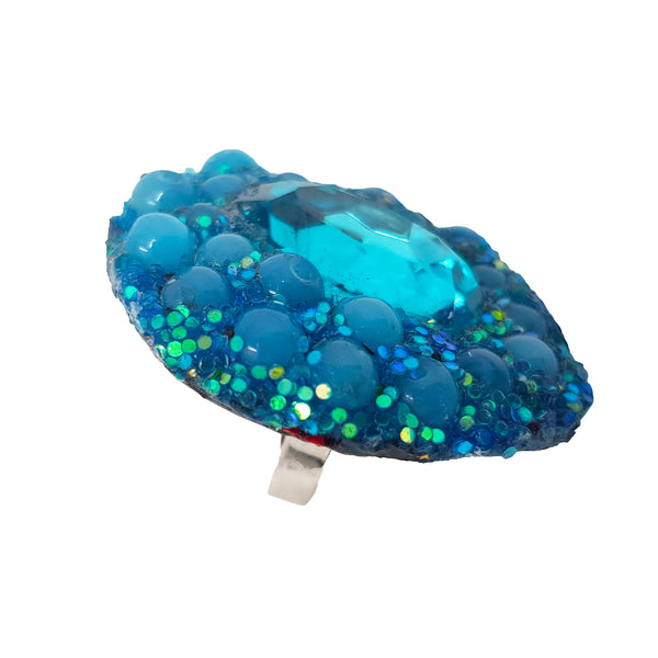 TURQUOISE CRYSTAL RING, 2021