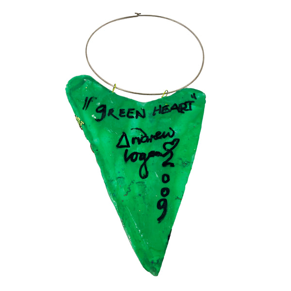 GREEN HEART - NECKLACE, 2009